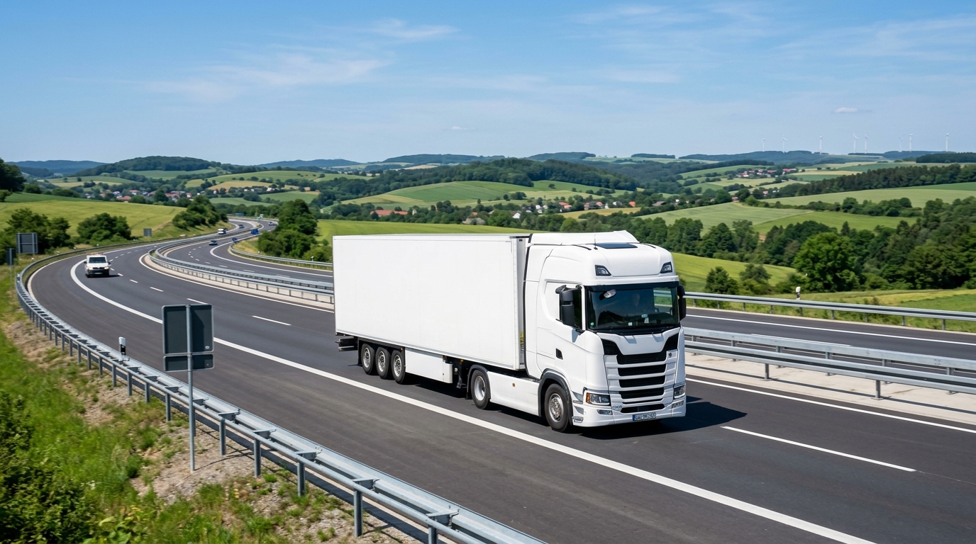 Europeisk trekkvogn for godstransport mellom Spania og Norge